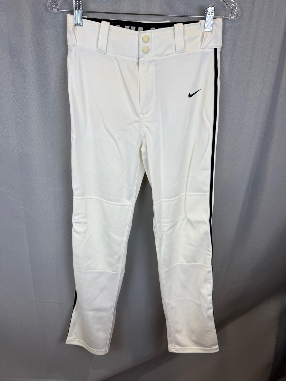 Nike Boys Vapor Select White Baseball Pants- Size Large